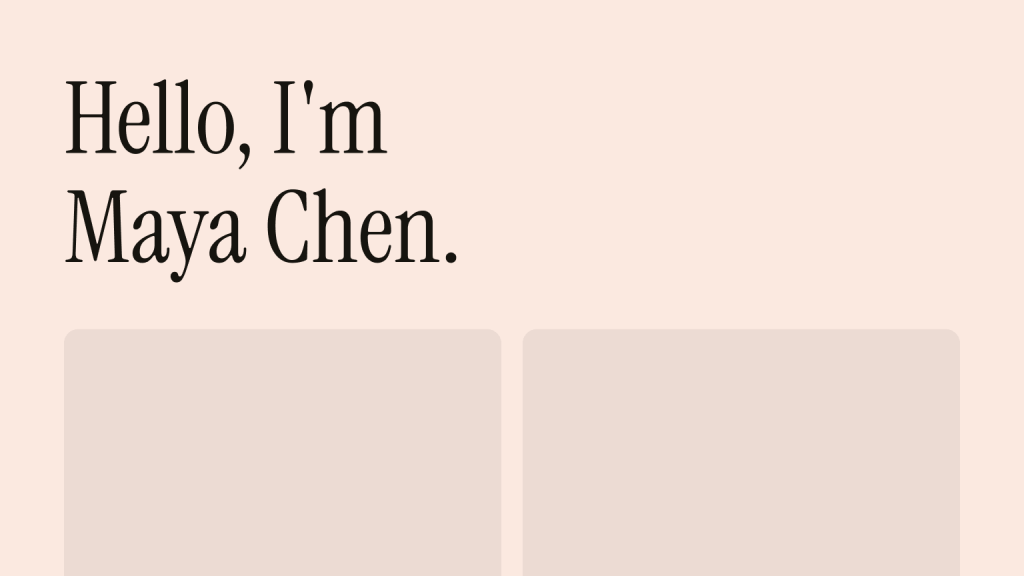 resume system · 12 layouts